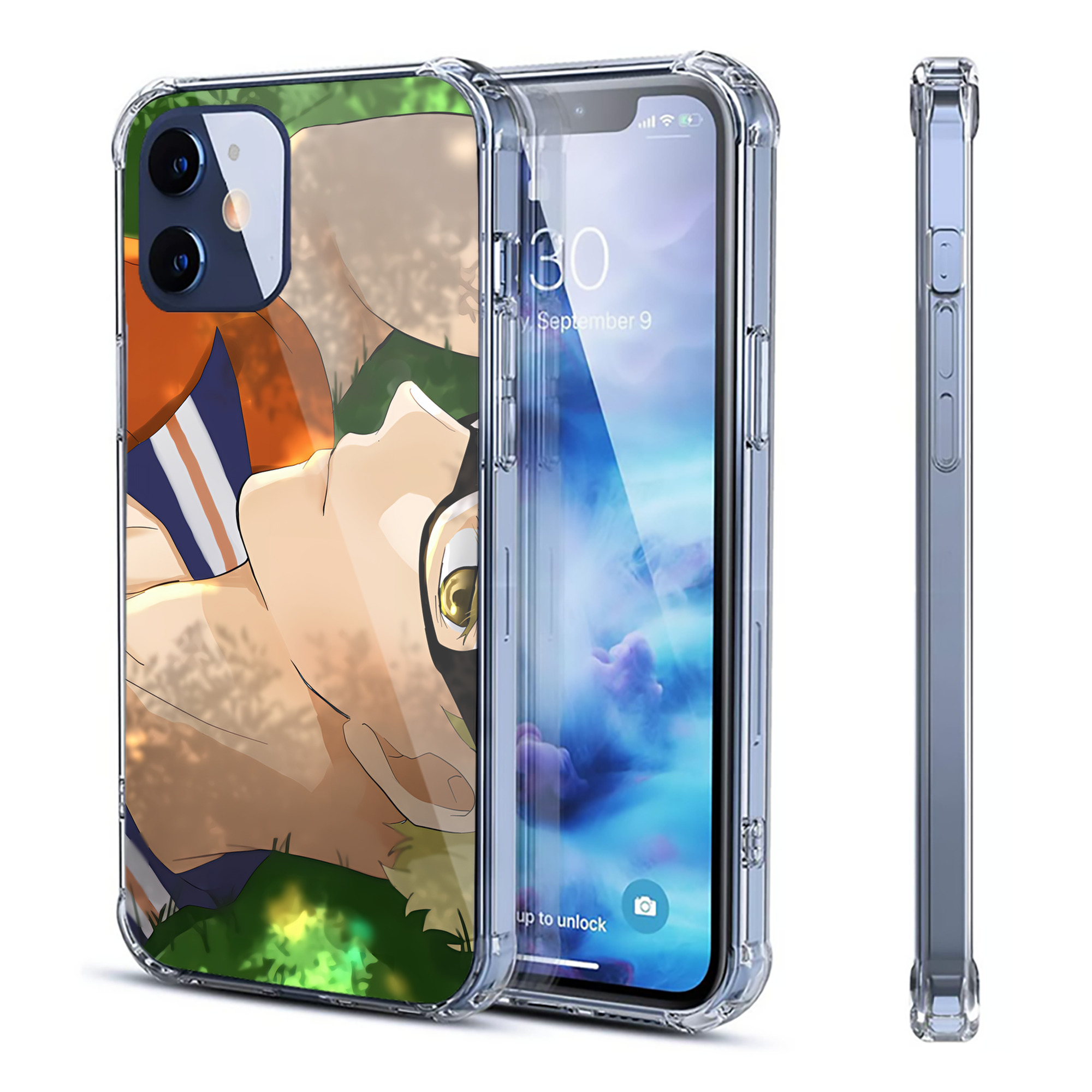 （画像用） ハイキュー!! Haikyu!! 【iPhone 12シリーズ対応】透明スマホケース（クリアソフトケース）